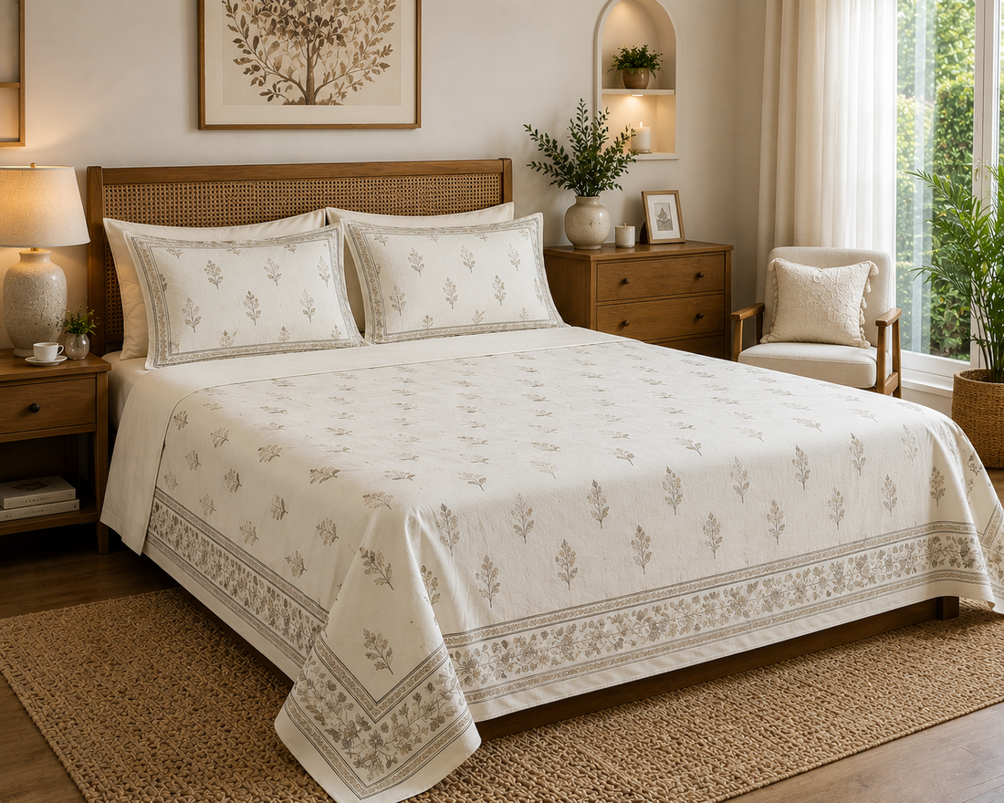 Cotton vs Glace Cotton Bedsheets: Which One Is Right for Your Home?