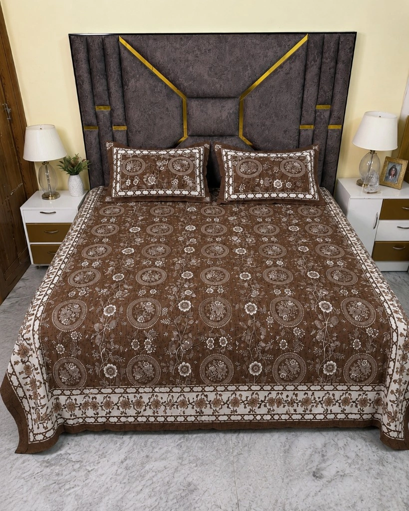 Royal Heritage Jaipuri Pure Cotton Bedsheet