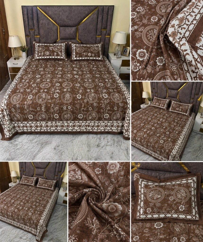 Royal Heritage Jaipuri Pure Cotton Bedsheet
