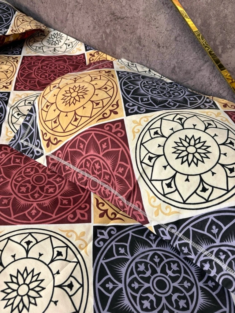 Regal Mosaic Glace Cotton Bedsheet