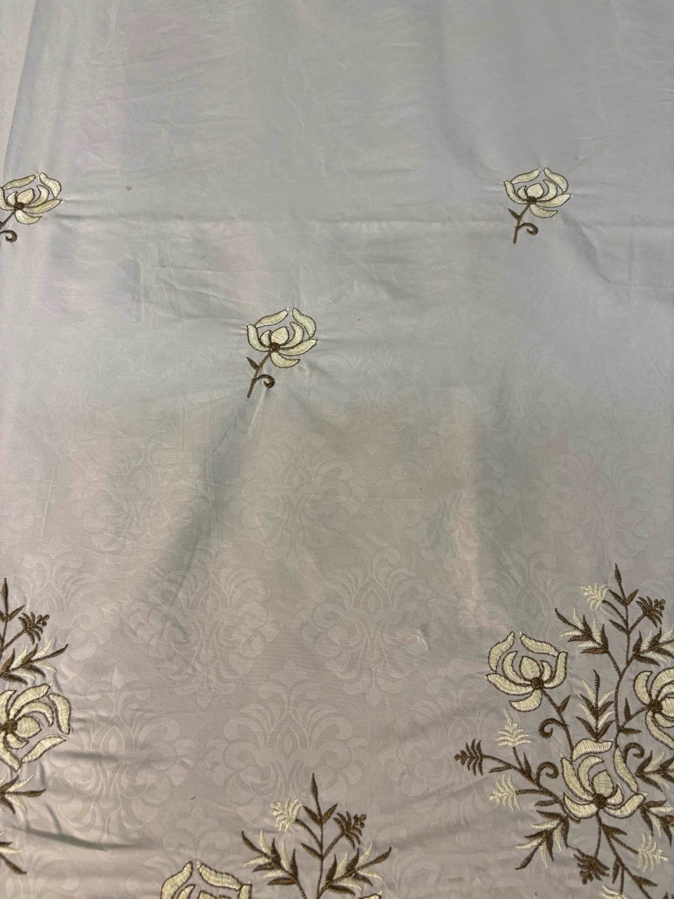 Luxury Embroidered Double Bedsheet Set