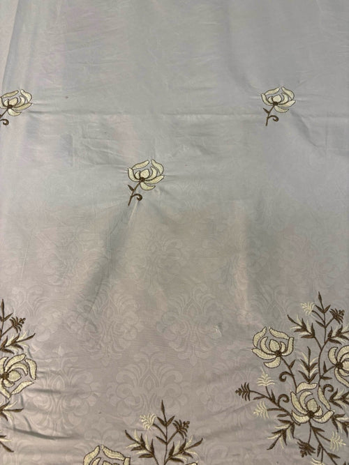 Luxury Embroidered Double Bedsheet Set