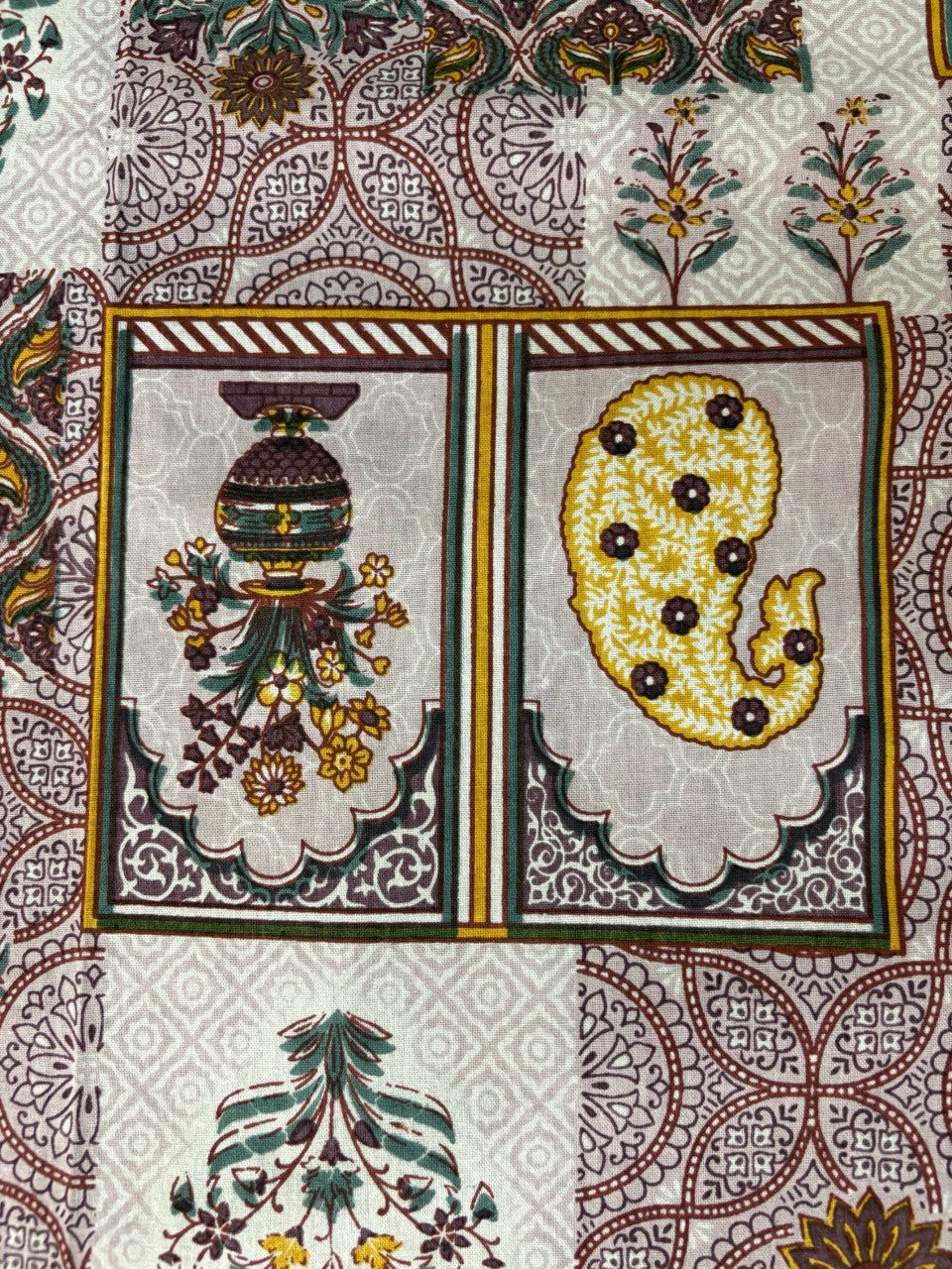 Jaipuri Pure Cotton Bedsheet King Size 100x108 - Comfort Castle