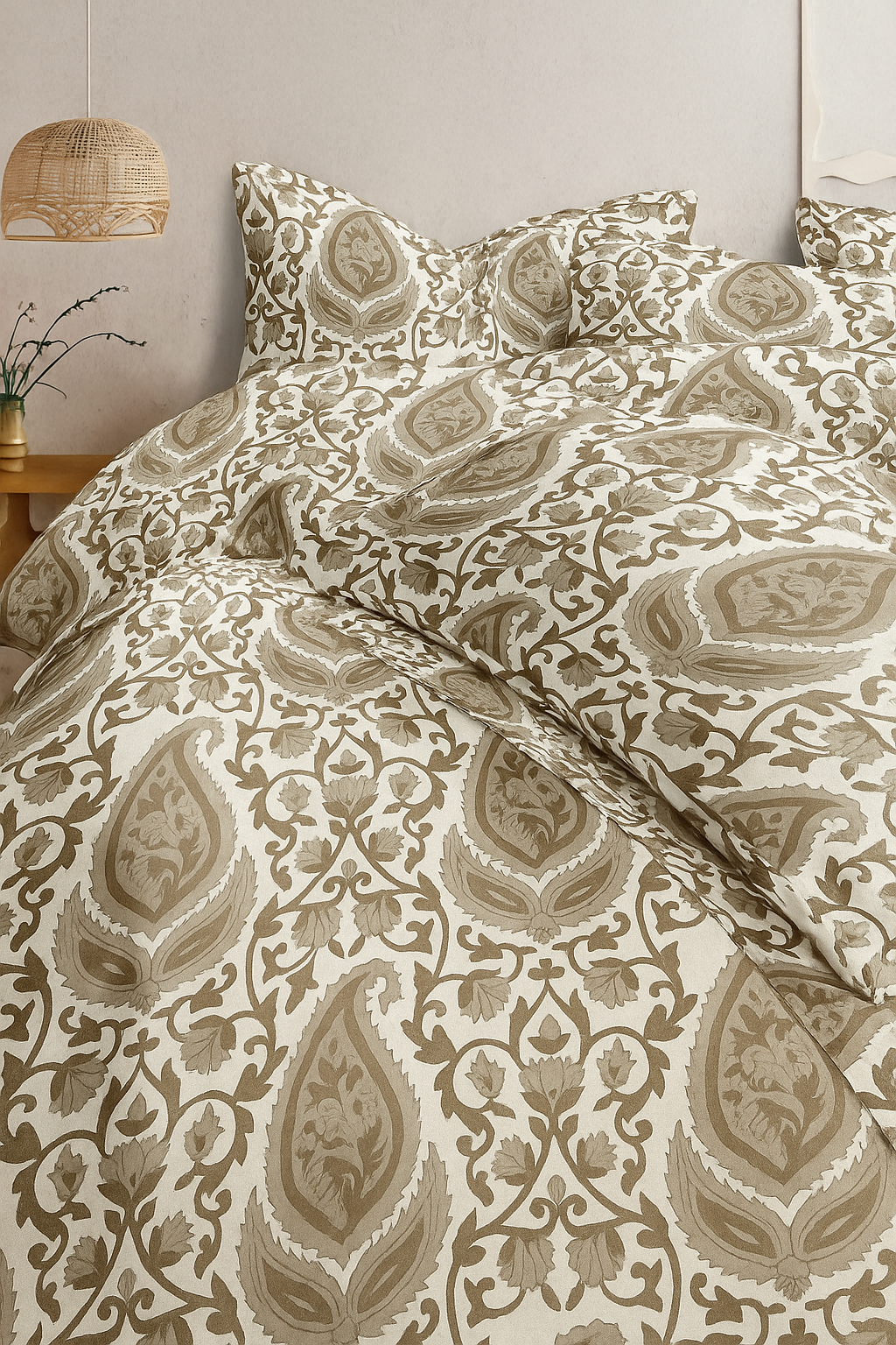 Heritage Luxe: Premium Jacquard-Inspired Bedding Set