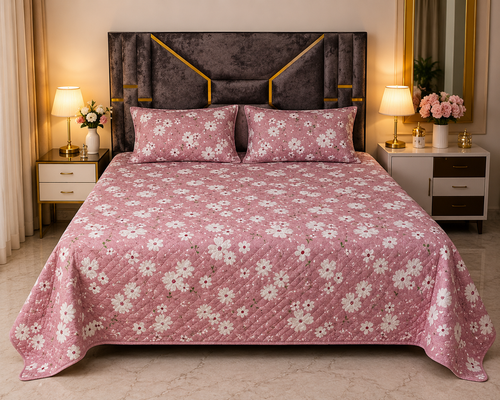 Comfort Castle Rose Petal Haven Bed Cover